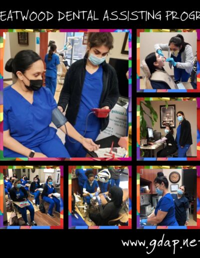 Collage of students at Greatwood Dental Assisting Program