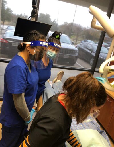 Students participating in hands-on training at Dental Assisting Program in Sugar Land, TX